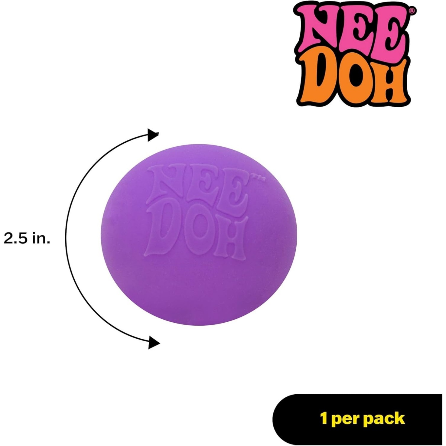 NeeDoh Original Sensory Ball - Orange - Image 29