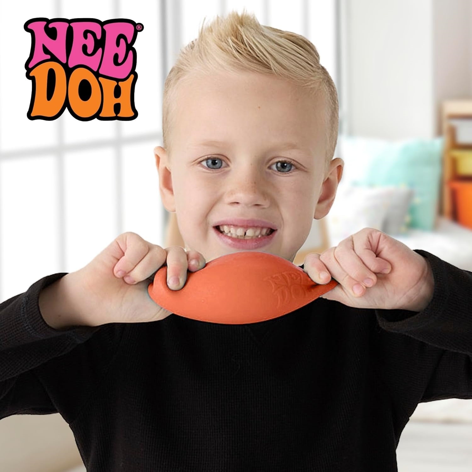 NeeDoh Original Sensory Ball - Orange - Image 6