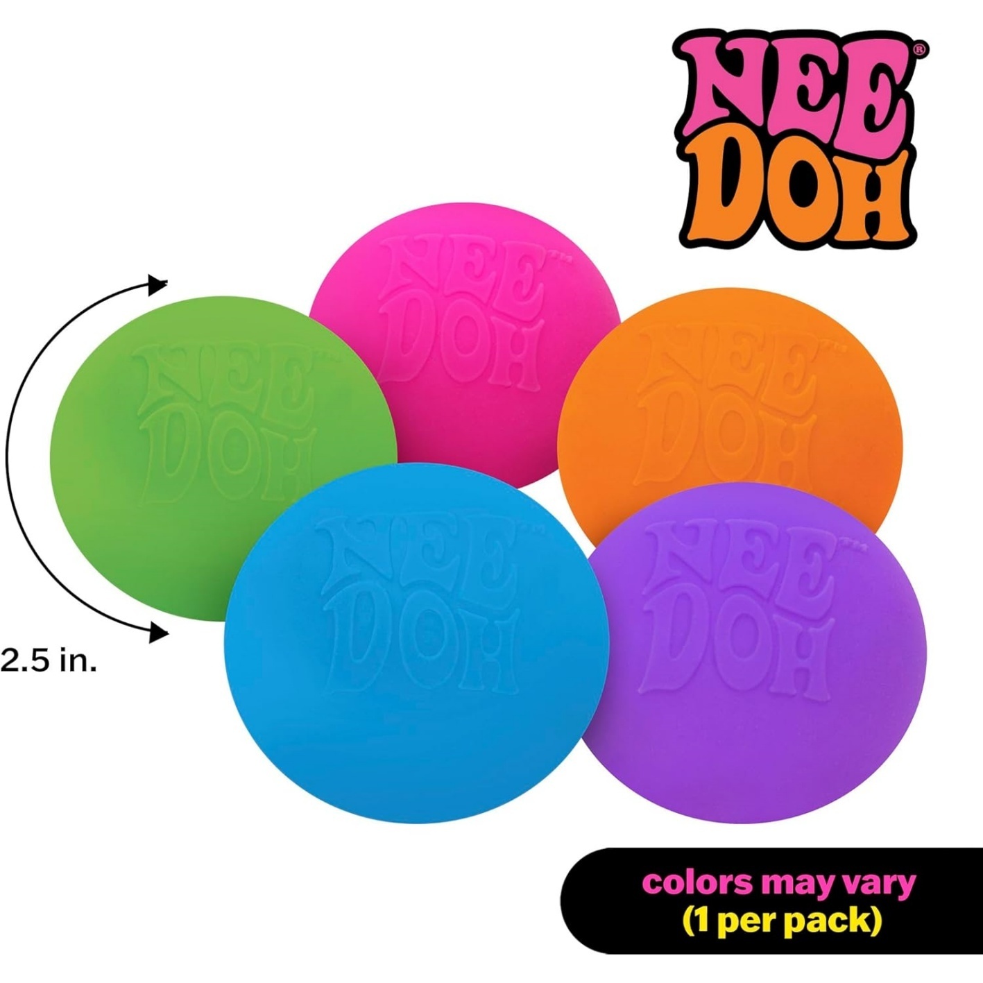NeeDoh Original Sensory Ball - Orange - Image 12